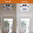9.8" Crystal Flush Mount Ceiling Light Fixtures LED Ceiling Lamp For Kitchen