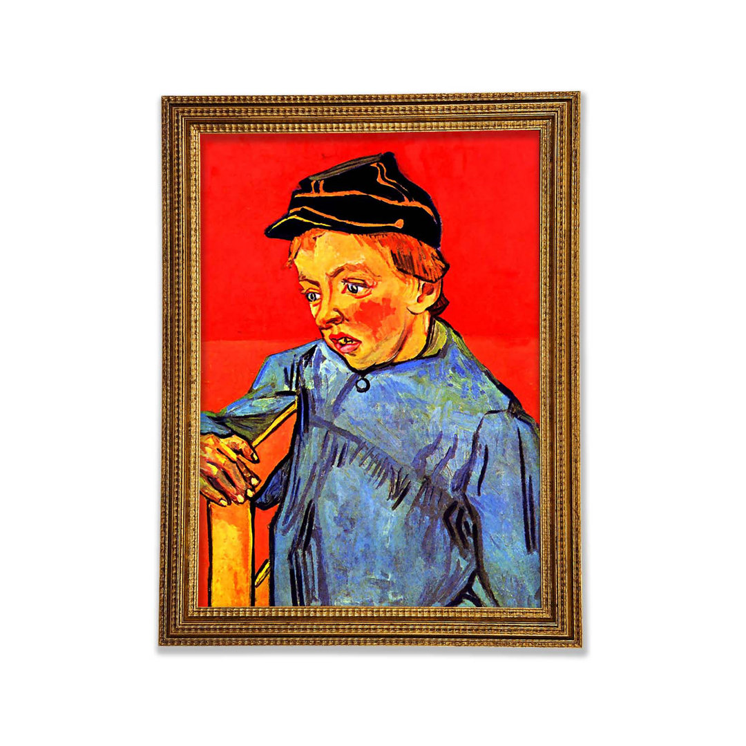 Schuljunge von Van Gogh - Druck