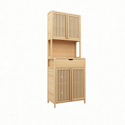 BAMBOO TEA CABINET