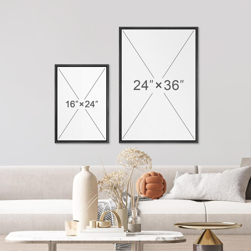 Color Blocks " Pastel Grunge Paint Stroke Abstract Modern Art Wall Decor Artwork Calm Relax " 2 - Pieces, Black