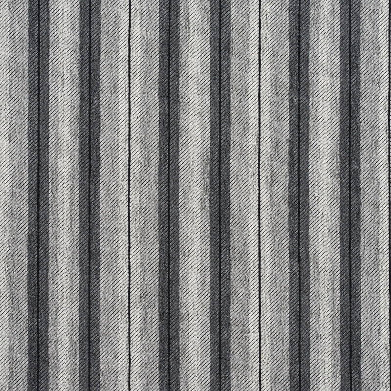 Tissu texturé rayé, Gris