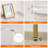 5-Tier Shoe Storage Cabinet with Drawers-714327707