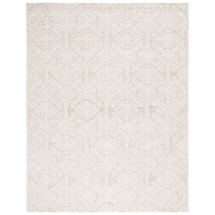 Davyan Hand Tufted Wool Ikat Rug