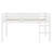 Sturdy Wooden Loft Bed with Ladder & Strong Slat Support-1663515511
