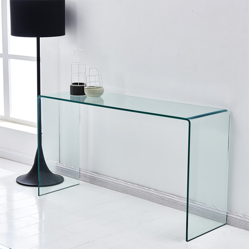 Console en verre