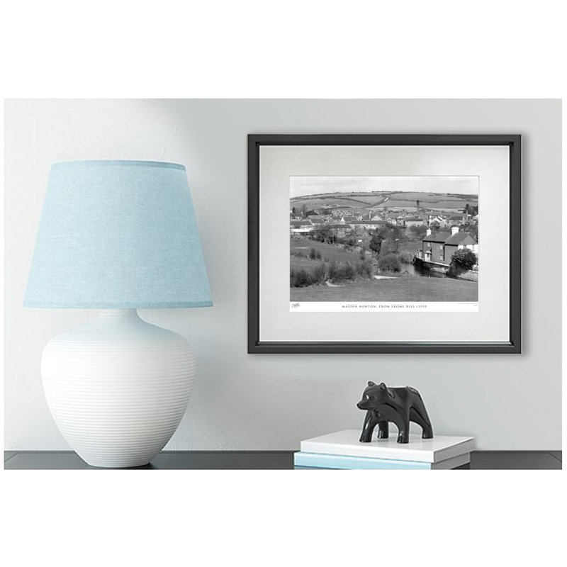 Maiden Newton, From Frome Hill C1955 by Francis Frith - Single Picture Frame Print, 60cm H x 80cm W x 2.3cm D