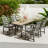 All-Weather HDPE Indoor/Outdoor Dining Chair With Wide Armrest-1877314723-1877314735