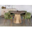 Ensemble de chaise de salle à manger avec accoudoirs tressés Tyrone-125186631-70466013