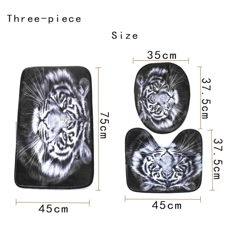 Ensemble de 3 tapis de bain