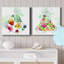 «Fashionable Florals I», ensemble de 2 peintures-951446583-951446579