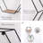 For Bedroom Living Room Kitchen Office, 3 Assorted Sizes Hexagonal Floating Wall Shelves Modern Black Metal Warm Natural Wood Storage Rack