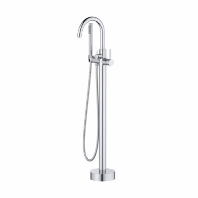 Circular Single Handle Tub Faucet