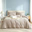 Ensemble de housse de couette à rayures douces 100% coton délavé-130824579-130824581