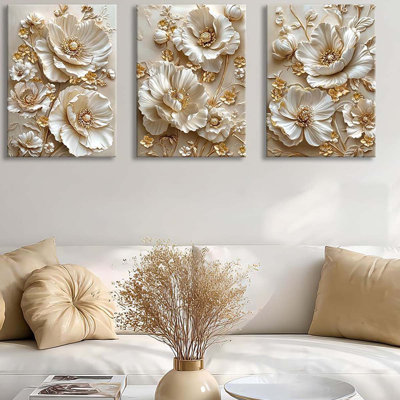 3 Piece Wrapped Canvas Print