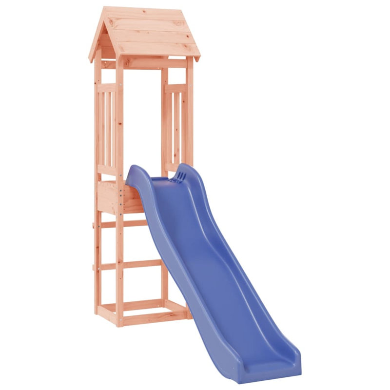 Friesen Freeport Park 193.5cm W x 64cm D Outdoor Solid Wood Playhouse, Pink