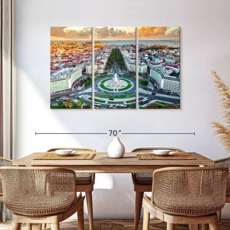 Rorry City Of Lisbon, 36" H x 57" W