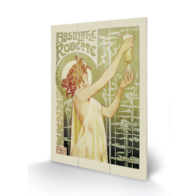 Absinthe Robette 1 Piece Wall Art