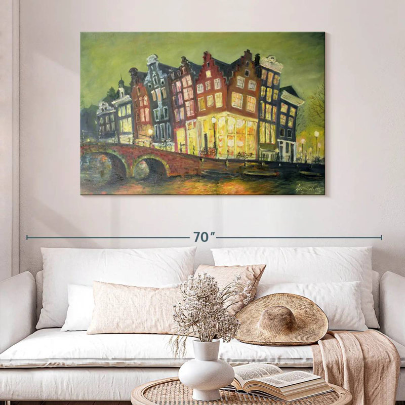 Sirci, lumières vives, Amsterdam, H 32 po x l 48 po