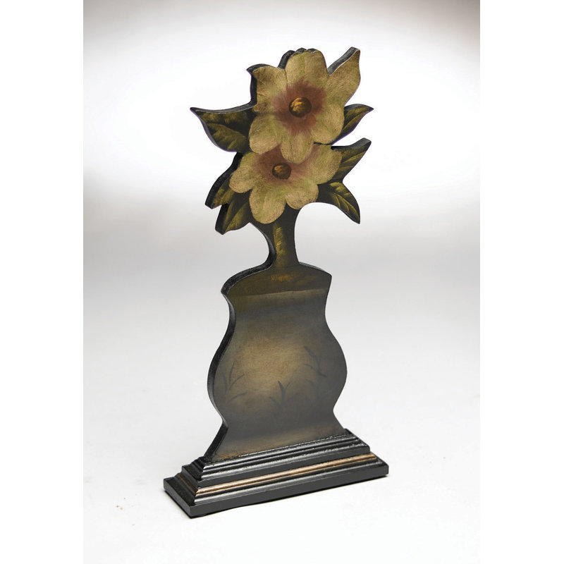 Floral Silhouette Sculpture