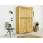 Mcchristian 2 Door Solid Wood Wardrobe