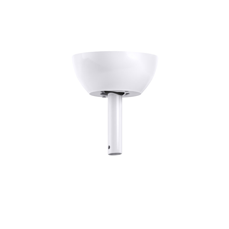 Auvent pour ventilateur de plafond, Blanc lustré