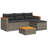  Garden Sofa Set Grey And Brown-1651488276