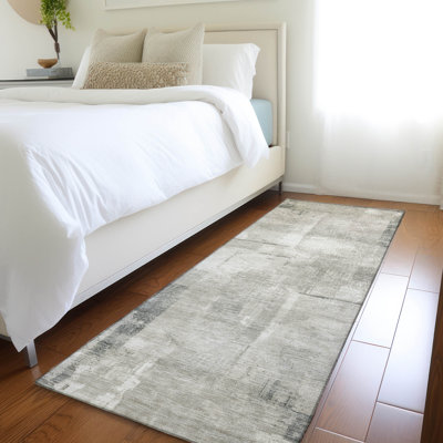Tapis beige intérieur / extérieur lavable à la machine Cinead ACN1714
