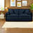 Spacious Chenille Sofas, Modular L-shaped Couch For Modern Living Rooms