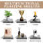 Tablettes flottantes Sorbus - Décoration de tablettes murales suspendues - Présentoir de trophées parfait, cadres photo (bois d'érable)-819049617