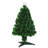 2.5Ft Tall Pre-Lit Douglas Fir Tabletop Artificial Christmas Tree With Realistic Branches, Fibre Optic LED Lights And 85 Tips, Green