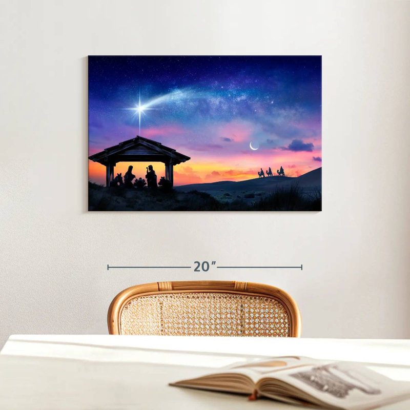 Adella Christmas Star, 16" H x 24" W