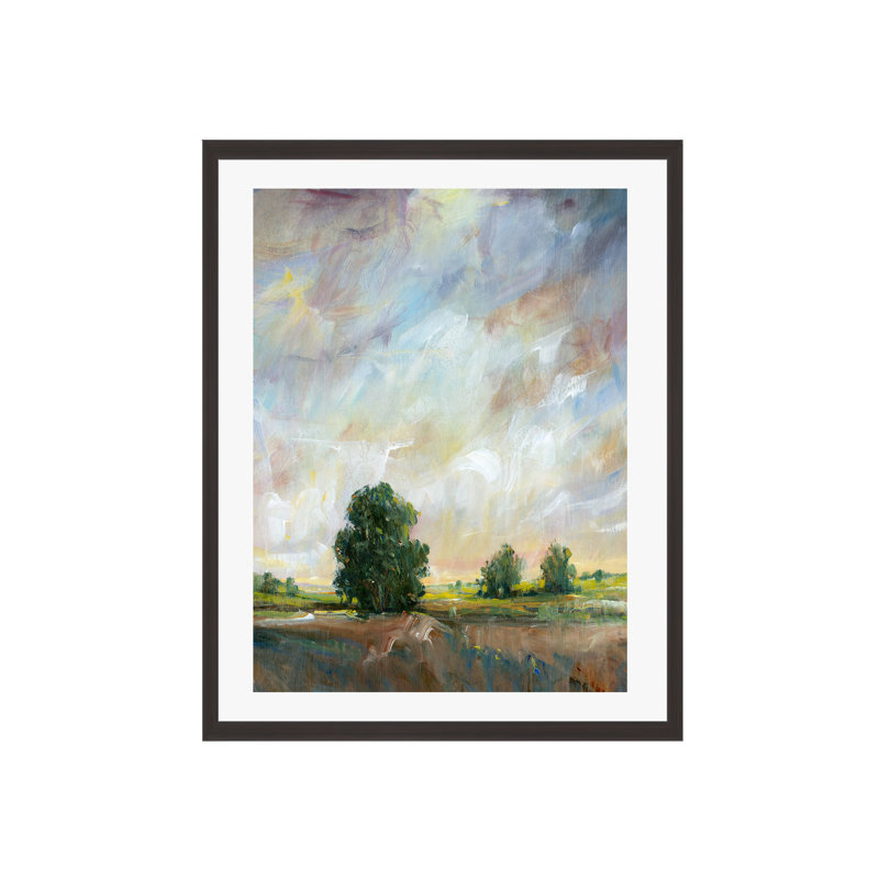 Amber Glow I by Timothy O' Toole, 24"H x 36"W, Espresso