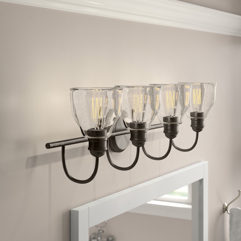 Antioch 4 - Light Dimmable Vanity Light, Old Bronze