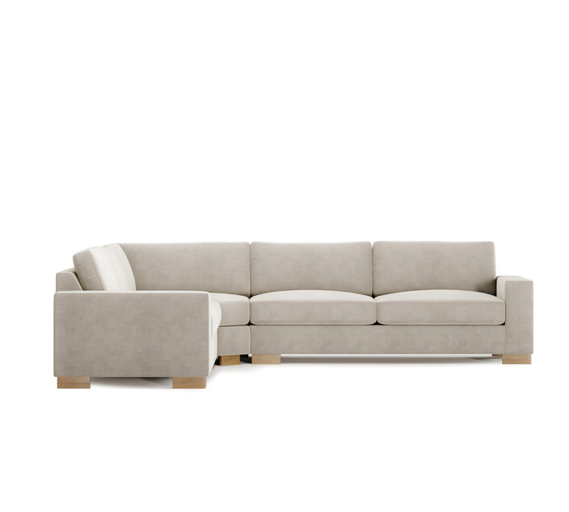 Canapé d'angle 3 pièces Berkeley, H 36 po x l 130 po x P 40 po