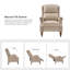 Fauteuil inclinable manuel Asah-1983275744