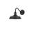 Franco Outdoor Wall sconce in Black