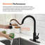 AlenArtWater Pull Down Touch Kitchen Faucet-100708650