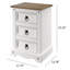 Table de chevet 3 tiroirs 25,16 po Wiete-2056758661