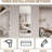 Full Body Mirror for Living Room Bedroom Cloakroom Wall-mounted round-angle dressing mirror  Aviation grade aluminum-1267684051-1267684049-1261228320