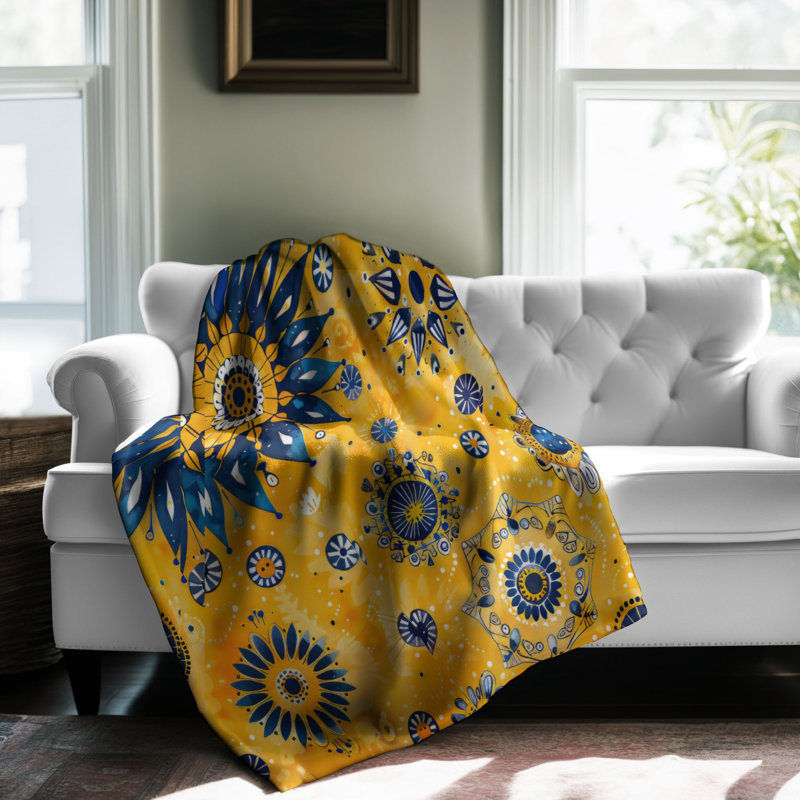 Boho Magic - 1 Piece Premium Blanket, Queen