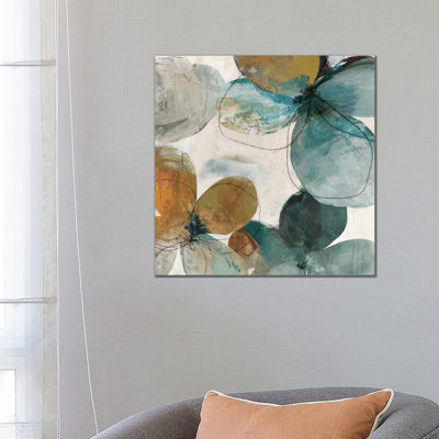Riverside Forest I 1 Piece Wrapped Canvas Wall Art