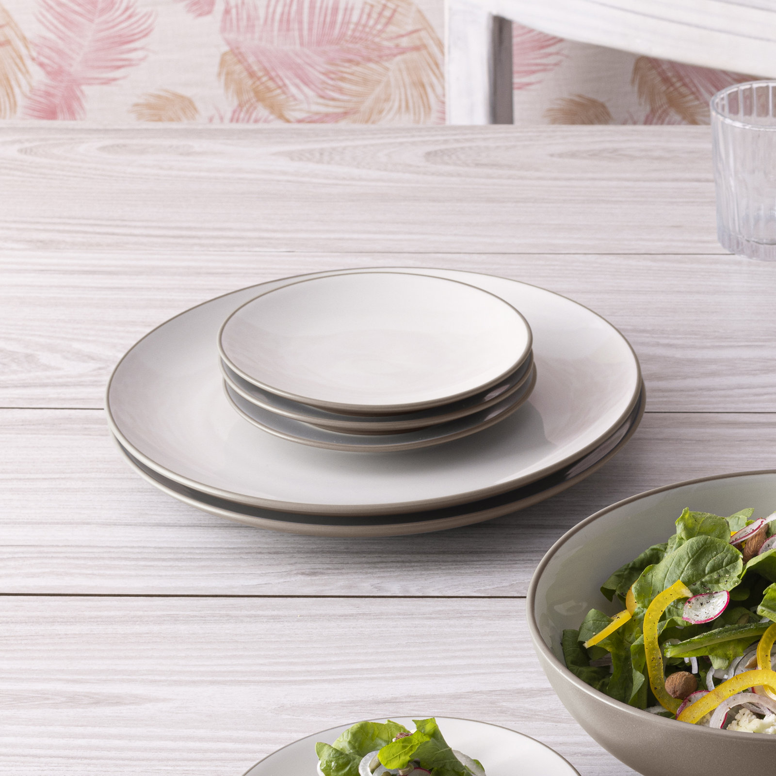 Noritake Colorwave Mini Plates, 6-1/4", Clay
