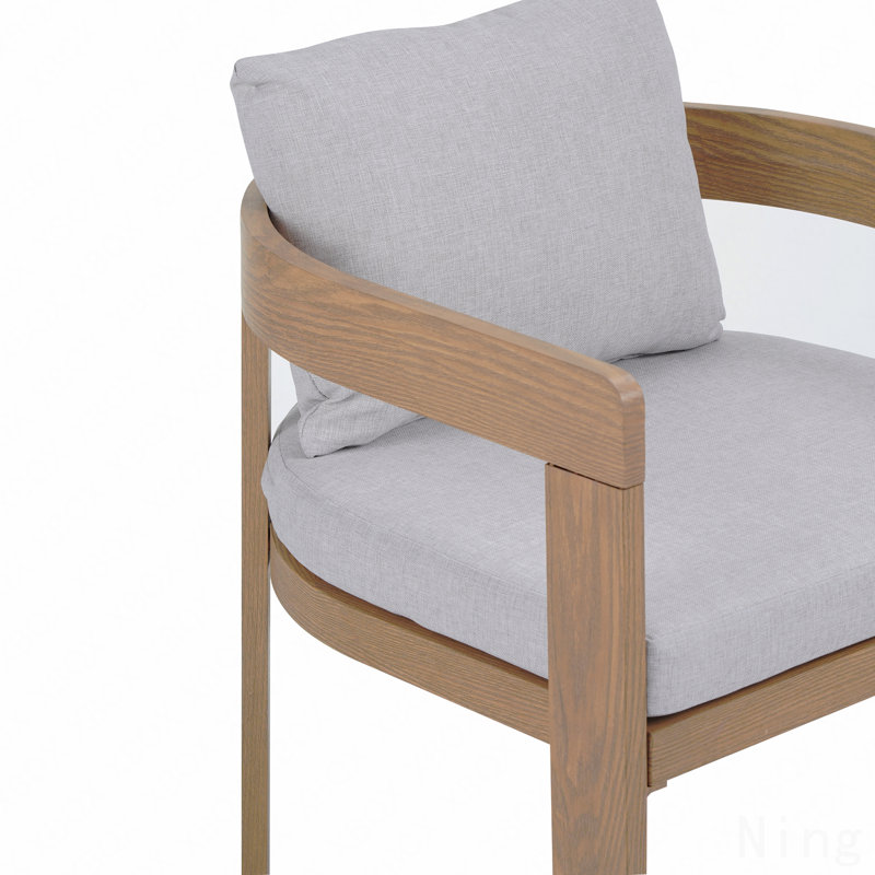 Ensemble repas d'extérieur pour patio 3 pièces, extérieur, Naturel