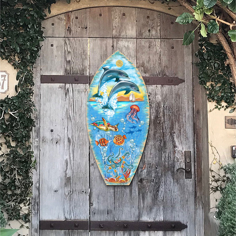 Crochet de porte pour planche de surf Sea Creatures