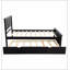 Lit plate-forme avec lit gigogne-435263968