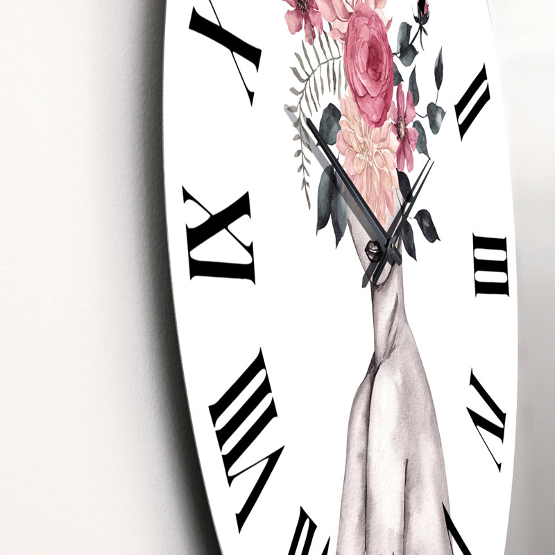 Horloge murale surdimensionnée Momie, Grand