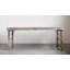Reclaimed Wood and Tin Patch Folding Table