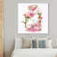 «Blush Bouquet Florals», reproduction sur toile-53773129-53773131