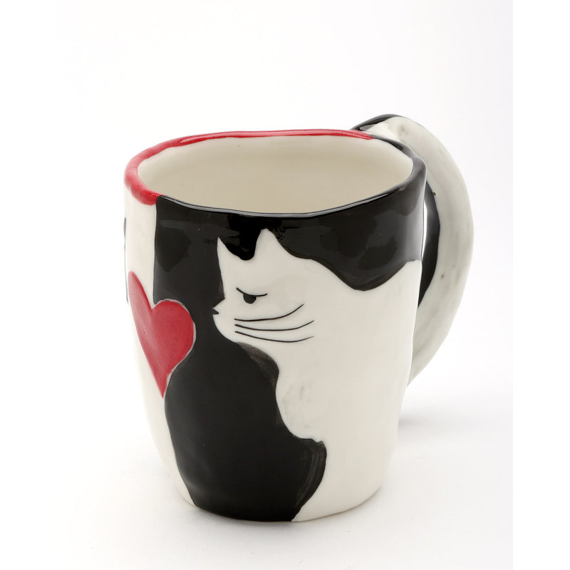 Tasse de chats Ying Yang