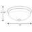 Sarsfield Glass Flush Mount Light-710524708